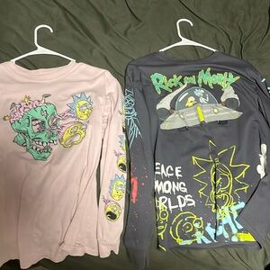 Rick and Morty L/S  2 pack